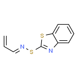 2-Benzothiazolesulfenamide,N-2-propenylidene-(9CI) structure