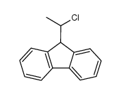 9-(1-chloroethyl)fluorene结构式