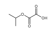 oxalic acid monoisopropyl ester结构式