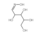 (5E)-5-hydroxyiminopentane-1,2,3,4-tetrol结构式