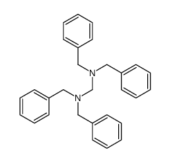 N,N,N',N'-Tetrabenzylmethanediamine结构式