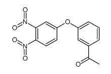 1-[3-(3,4-dinitrophenoxy)phenyl]ethanone结构式
