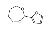 2-(furan-2-yl)-1,3-dioxepane Structure