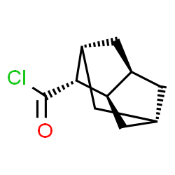 2,5-Methanopentalene-1-carbonyl chloride, octahydro-, (1alpha,2beta,3aalpha,5beta,6aalpha)- (9CI)结构式