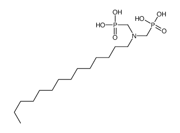 [(tetradecylimino)bis(methylene)]diphosphonic acid结构式