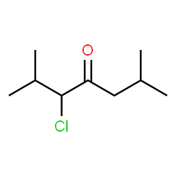 3-chloro-2,6-dimethylheptan-4-one structure