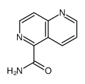1,6-naphthyridine-5-carboxamide结构式