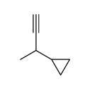 but-3-yn-2-ylcyclopropane结构式