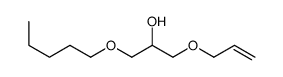 1-pentoxy-3-prop-2-enoxypropan-2-ol结构式