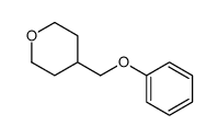 4-(phenoxymethyl)oxane Structure