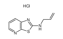 allyl-thiazolo[5,4-b]pyridin-2-yl-amine, monohydrochloride Structure