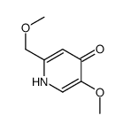 5-methoxy-2-(methoxymethyl)-1H-pyridin-4-one Structure