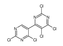 2,4,5-trichloro-6-(2,4-dichloropyrimidin-5-yl)pyrimidine Structure