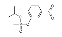 1-[methyl(propan-2-yloxy)phosphoryl]oxy-3-nitrobenzene结构式