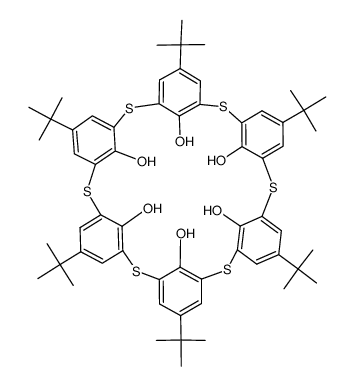 p-tert-butylthiacalix[6]arene Structure