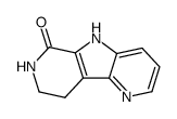 5,7,8,9-tetrahydro-pyrrolo[3,2-b:5,4-c']dipyridin-6-one结构式