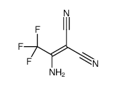 2-(1-amino-2,2,2-trifluoroethylidene)propanedinitrile Structure