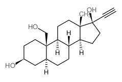 Pregn-20-yne-3,17,19-triol,(3b,5a,17a)- (9CI)结构式