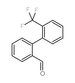 2'-trifluoromethyl-biphenyl-2-carbaldehyde结构式