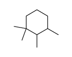 Cyclohexane,1,1,2,3-tetramethyl-结构式