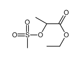 ethyl (2R)-2-methylsulfonyloxypropanoate结构式