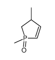 1,3-dimethyl-2,3-dihydro-1λ5-phosphole 1-oxide结构式