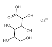2,3,4,5,6-pentahydroxyhexanoic acid structure