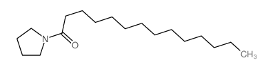 1-pyrrolidin-1-yltetradecan-1-one结构式