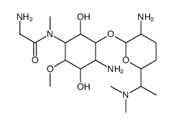 6'-di-N-methylfortimicin A Structure