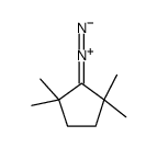 2-diazo-1,1,3,3-tetramethylcyclopentane结构式
