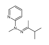 3-Methyl-2-butanone methyl(2-pyridinyl)hydrazone structure