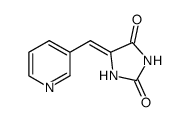 5-(3-pyridylmethylene)imidazolidine-2,4-dione结构式