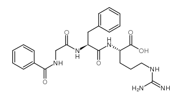 Hippuryl-Phe-Arg-OH Structure