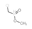 Phosphinic acid,(chloromethyl)-, methyl ester (7CI,8CI) structure