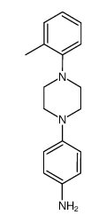 1-(p-Aminophenyl)-4-(o-tolyl)piperazine Structure