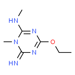 1,3,5-Triazin-2-amine,4-ethoxy-1,6-dihydro-6-imino-N,1-dimethyl-(9CI) picture