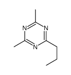 2,4-dimethyl-6-propyl-1,3,5-triazine结构式