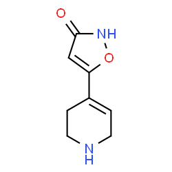 3(2H)-Isoxazolone,5-(1,2,3,6-tetrahydro-4-pyridinyl)-(9CI)结构式