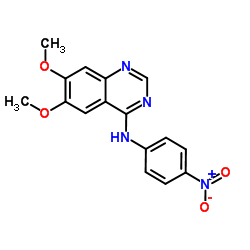 6,7-dimethoxy-N-(4-nitrophenyl)quinazolin-4-amine Structure