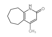2H-Cyclohepta[b]pyridin-2-one,1,5,6,7,8,9-hexahydro-4-methyl- Structure