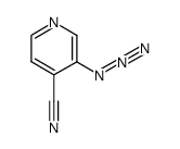 3-Azido-4-cyanopyridine结构式