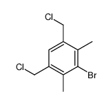 3-bromo-1,5-bis(chloromethyl)-2,4-dimethylbenzene Structure