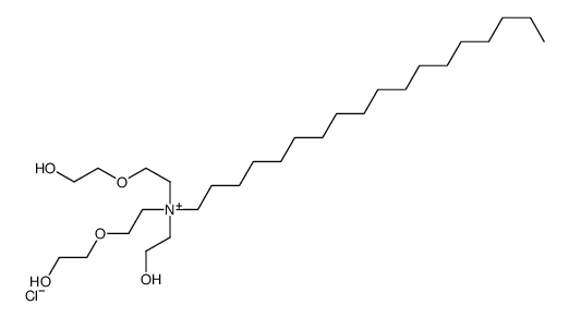 PEG-5 硬脂基氯化铵结构式