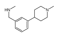 Benzenemethanamine, N-methyl-3-(1-methyl-4-piperidinyl)- (9CI) picture