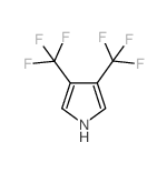 3,4-bis(trifluoromethyl)-1H-pyrrole Structure