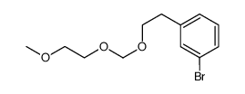 1-bromo-3-(2-((2-methoxyethoxy)methoxy)ethyl)benzene Structure