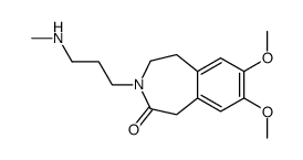 2H-​3-​Benzazepin-​2-​one, 1,​3,​4,​5-​tetrahydro-​7,​8-​dimethoxy-​3-​[3-​(methylamino)​propyl]​- picture