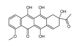 7-deoxydaunomycinnone quinone methide Structure