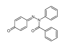 benzoic acid-[(4-oxo-cyclohexa-2,5-dienylidene)-phenyl-hydrazide] Structure
