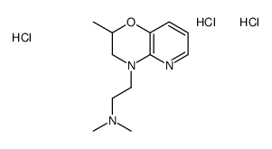 N,N-dimethyl-2-(8-methyl-7-oxa-2,10-diazabicyclo[4.4.0]deca-2,4,11-tri en-10-yl)ethanamine trihydrochloride picture